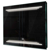 Specchio LED Quadrato | Pulsante touch | Luce bianca neutra - Reyze Serie Salono Modello 7